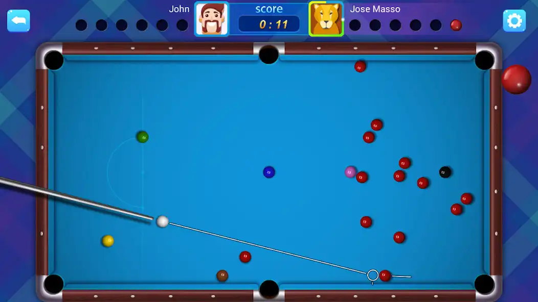 Play Snooker Pool as an online game Snooker Pool with UptoPlay