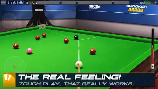 Play Snooker Stars - 3D Online Sports Game as an online game Snooker Stars - 3D Online Sports Game with UptoPlay