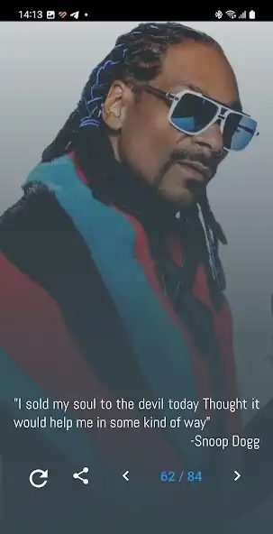 Play Snoop Dogg Quotes and Lyrics as an online game Snoop Dogg Quotes and Lyrics with UptoPlay