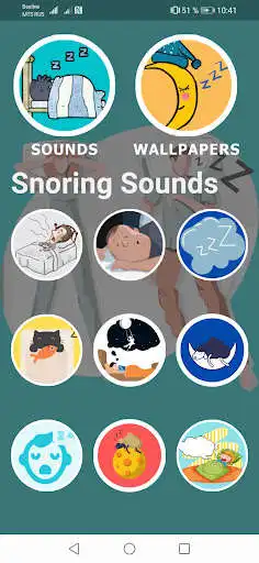 Play Snoring Sounds and Wallpapers as an online game Snoring Sounds and Wallpapers with UptoPlay