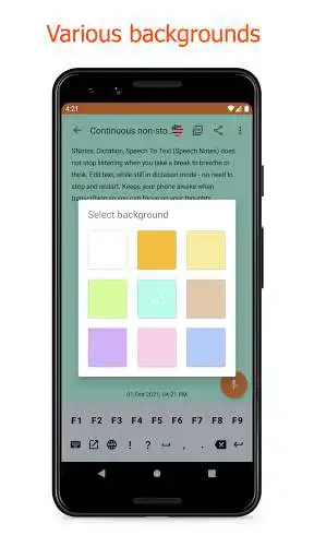 Play SNotes: Speech To Text as an online game SNotes: Speech To Text with UptoPlay