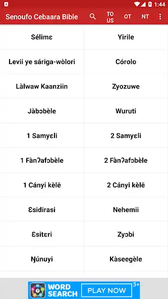 Play Sénoufo Cebaara Bible Plus  and enjoy Sénoufo Cebaara Bible Plus with UptoPlay