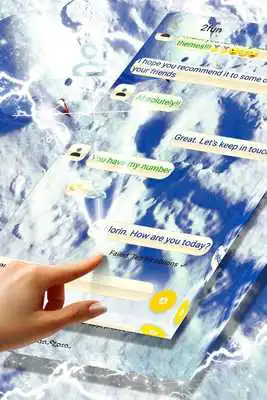 Play Snow Angel SMS Theme