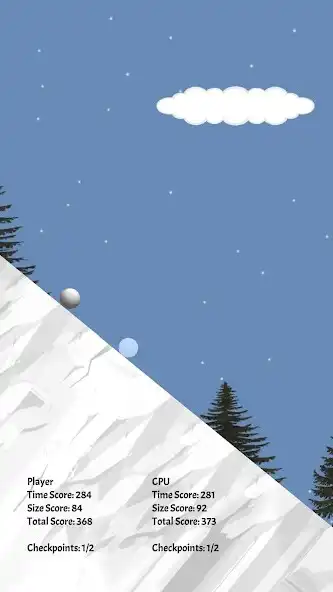 Play Snowball Dash as an online game Snowball Dash with UptoPlay