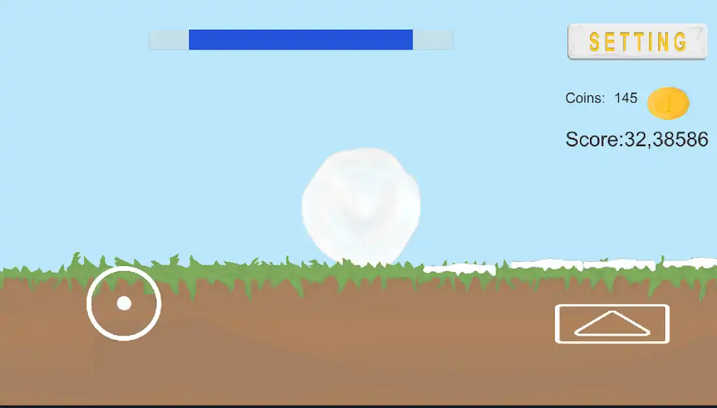 Play snowball grow as an online game snowball grow with UptoPlay