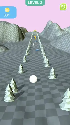 Play Snowball Jump as an online game Snowball Jump with UptoPlay