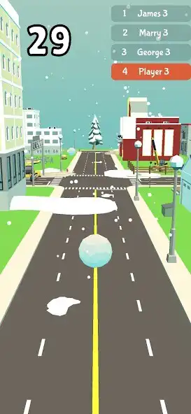 Play Snowball Rall as an online game Snowball Rall with UptoPlay