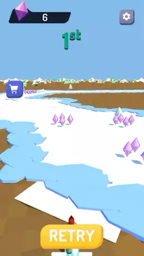 Play Snow Ball Run as an online game Snow Ball Run with UptoPlay
