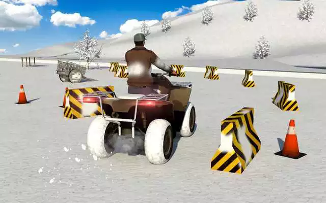 Play Snow Bike 3D Parking