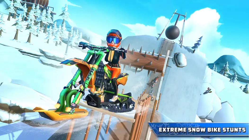 Play Snow Bike Race Game-Bike Game  and enjoy Snow Bike Race Game-Bike Game with UptoPlay