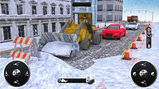 Play Snow Blower Truck Excavator