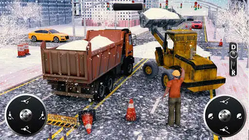 Play Snow Blower Truck Excavator