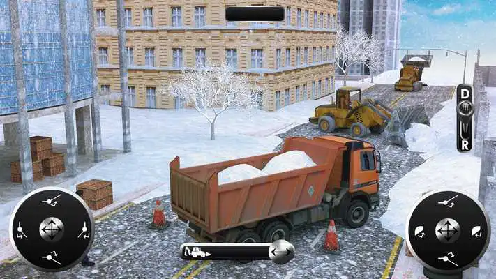 Play Snow Blower Truck Excavator