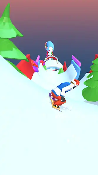 Play Snowboard Challenge: Megaramp as an online game Snowboard Challenge: Megaramp with UptoPlay