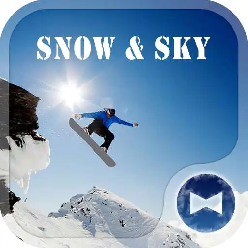 Run free android online snowboarder Wallpaper Snow&Sky APK