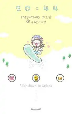 Play Snowboard go locker theme