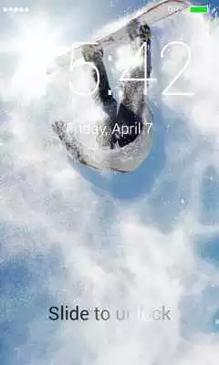 Play Snowboarding Lock Screen
