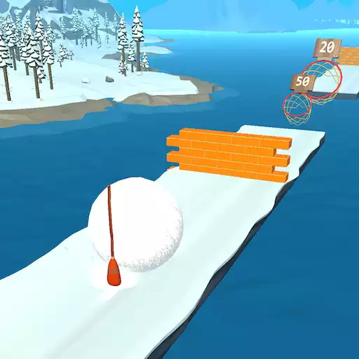 Free play online Snow Bowling APK