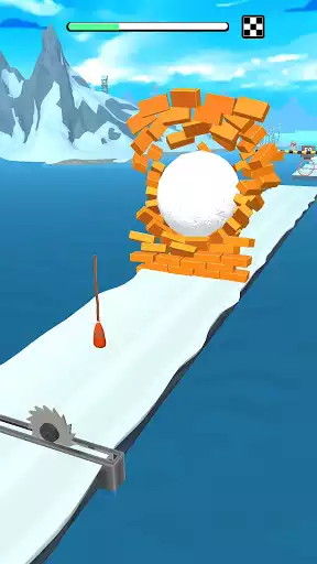 Play Snow Bowling