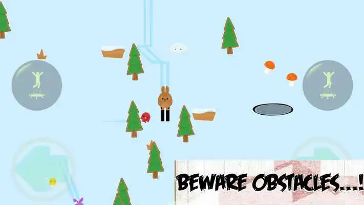 Play Snow Bunnies: Zombie Ski Run!