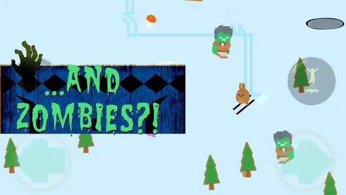 Play Snow Bunnies: Zombie Ski Run!