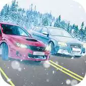 Free play online Snow Car Traffic Racing 3D APK