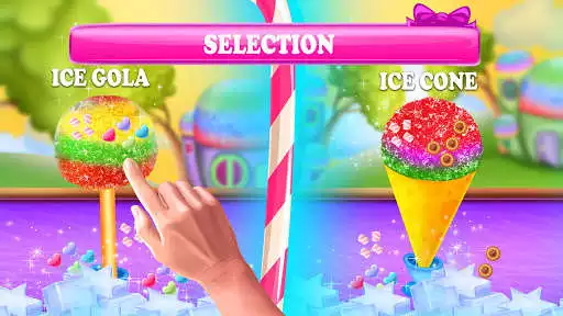Play Snow Cone Maker Ice Fun Games as an online game Snow Cone Maker Ice Fun Games with UptoPlay