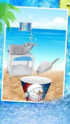 Play Snow Cones Maker Kids Food