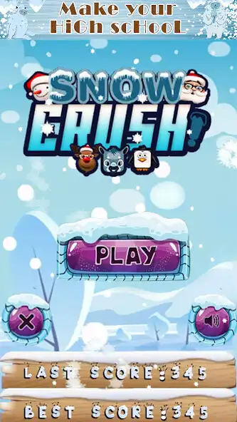 Play Snow Crush as an online game Snow Crush with UptoPlay