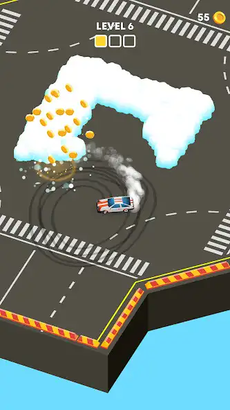 Play Snow Drift as an online game Snow Drift with UptoPlay
