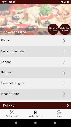 Play Snowdrop Pizza as an online game Snowdrop Pizza with UptoPlay