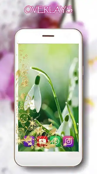 Play Snowdrops Flowers as an online game Snowdrops Flowers with UptoPlay