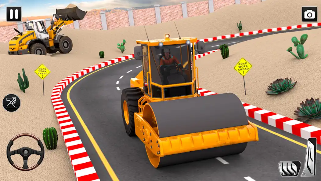 Play Snow Excavator Construction 3D as an online game Snow Excavator Construction 3D with UptoPlay
