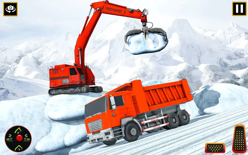 Play Snow Excavator Simulator Games  and enjoy Snow Excavator Simulator Games with UptoPlay