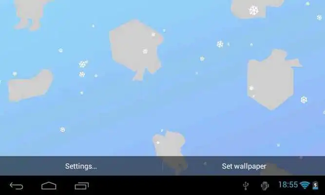 Play Snowfall 3D Live Wallpaper