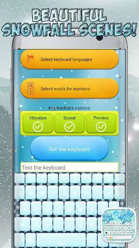 Play APK Snowfall Keyboard Themes  and enjoy Snowfall Keyboard Themes with UptoPlay com.SnowfallKeyboardThemes