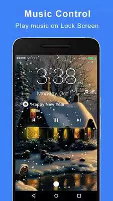 Play Snowfall Live Lock Screen