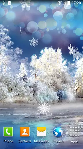 Play Snowfall Live Wallpaper