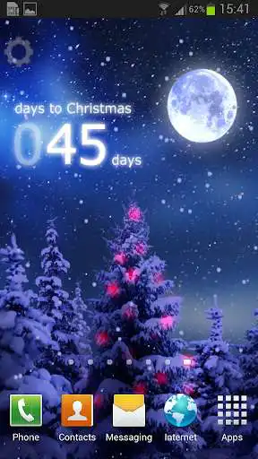 Play Snowfall LWP as an online game Snowfall LWP with UptoPlay