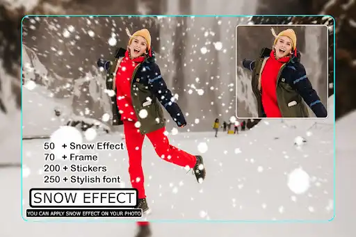 Play Snowfall Photo Editor  and enjoy Snowfall Photo Editor with UptoPlay