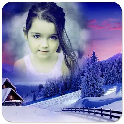 Play SnowFall Photo frame APK
