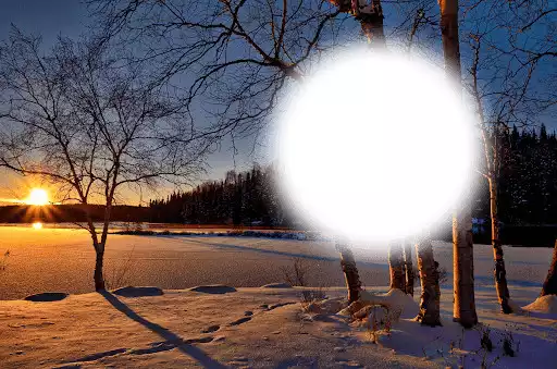 Play Snowfall Photo Frames