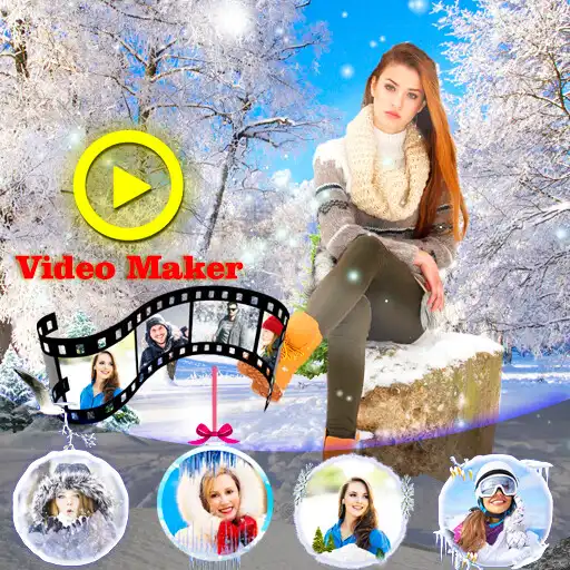Play Snowfall Photo Video Maker APK