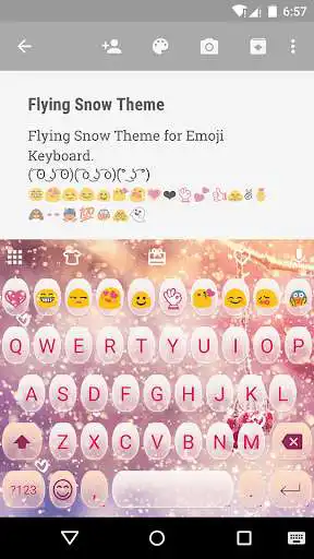 Play SnowflakeEmoji Keyboard Play SnowflakeEmoji Keyboard