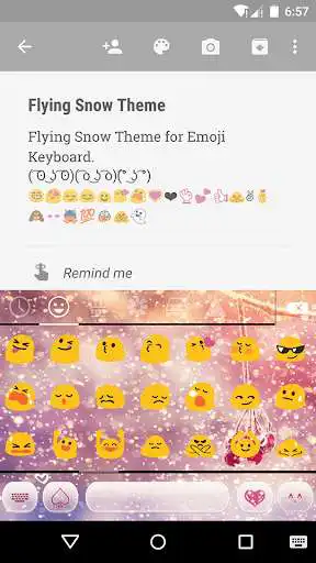 Play SnowflakeEmoji Keyboard Play SnowflakeEmoji Keyboard