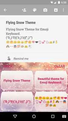 Play SnowflakeEmoji Keyboard Play SnowflakeEmoji Keyboard