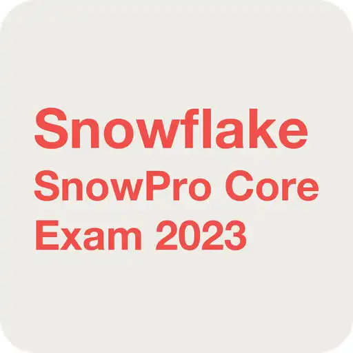 Play Snowflake SnowPro Core Exam APK