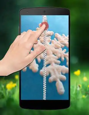 Play Snowflake Zipper Lock Play Snowflake Zipper Lock