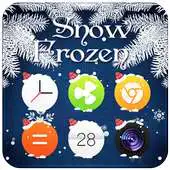 Free play online Snow Frozen White Winter Theme APK