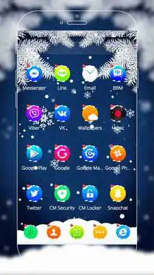 Play Snow Frozen White Winter Theme